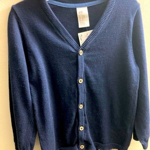 Baby boy H&M blue cardigan